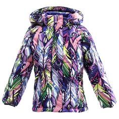 Пуховик Kuoma IRIS 9033 размер 128, фиолетовый