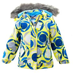Куртка Kuoma DINA 9008 размер 104, синий / желтый