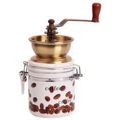 Кофемолка Alpenkok AK-821K белый/коричневый