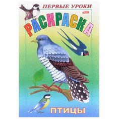 Hatber Раскраска. Первые уроки. Птицы