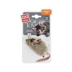 Игрушка для кошек GiGwi Cat Toys со звуковым чипом (75101) коричневый