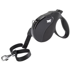 Поводок-рулетка для собак Ferplast Amigo cord long черный 7 м