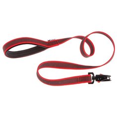 Поводок для собак Ferplast Daytona Gummy Matic G 20 красный 1.2 м 20 мм
