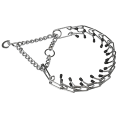 Строгий ошейник Ferplast Chrome (CA6000) 36-50 см серебристый