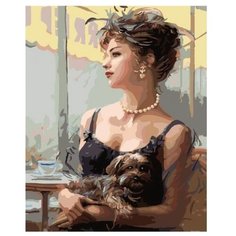 Molly Картина по номерам "Всегда без спутников. Одна…" 40х50 см (GX8049)