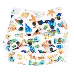 GlorYes! подгузник для плавания Limited (3-18 кг) 1 шт. ракушки