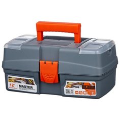 Ящик с органайзером BLOCKER Master PC3690 29x17x13.2 см 12 серый/свинцовый