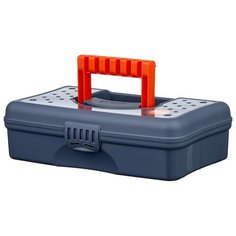 Органайзер BLOCKER Hobby Box BR3751 29.5x18x9 см 12 серый/свинцовый/оранжевый