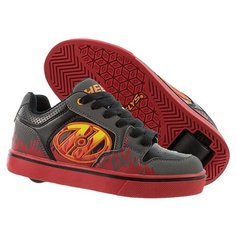 Роликовые кеды Heelys размер 35, черный/красный