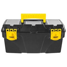 Ящик с органайзером FIT 65563 43x23x25 см 18 черный/желтый F.It