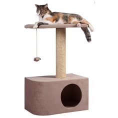 Игровой комплекс Joy Домик Аврора 50 х 30 х 75 см коричневый J.O.Y.