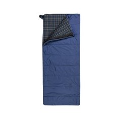 Спальный мешок TRIMM Tramp 185 mid.blue с правой стороны