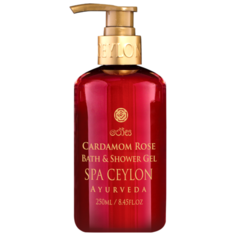 Гель для ванны и душа Роза и кардамон, 250 мл SPA Ceylon