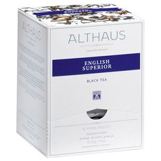 Чай черный Althaus English Superior в пирамидках, 15 шт.