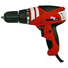 Сетевая дрель-шуруповерт RedVerg RD-SD320/1 320 Вт 15 Н·м красный/черный
