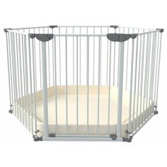 Манеж-ширма Safe & Care Трансформер 6 элементов белый