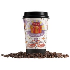 Кофе молотый в стакане Всякие штуки Поздравляю, 50 г
