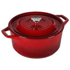 Кастрюля Swiss Diamond PC1225CR 4,7 л, красный