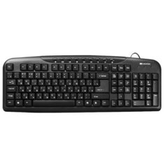 Клавиатура Canyon CNE-CKEY2-RU Black USB