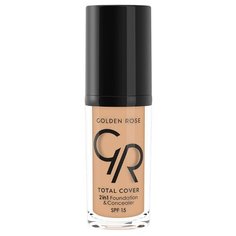 Golden Rose Тональный крем Total Cover 2in1 Foundation & Concealer, 30 мл, оттенок: 04-Beige