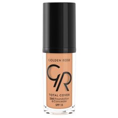 Golden Rose Тональный крем Total Cover 2in1 Foundation & Concealer, 30 мл, оттенок: 08-Biscuit