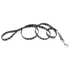 Поводок для собак Coastal Pet Products Styles Black Bones 1.2 м 10 мм