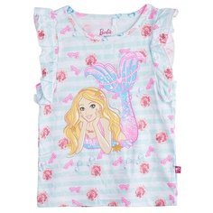 Майка kari размер 6-7, голубой/розовый