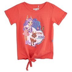 Футболка kari Enchantimals размер 3-4, коралловый