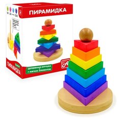 Пирамидка АНДАНТЕ Радуга Треугольники Д1037а