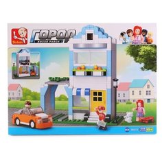 Конструктор SLUBAN Городская серия M38-B0572 Апартаменты Ленни и Куинни