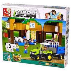Конструктор SLUBAN Городская серия M38-B0561 Ферма