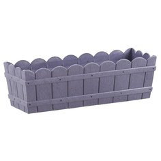 Ящик EMSA балконный пластиковый Country 50x17x15 см сиреневый