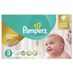 Pampers подгузники Premium Care 3 (5-9 кг) 120 шт.