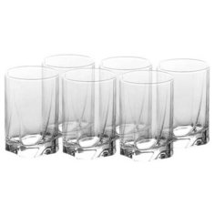 Pasabahce Набор стаканов Luna 255мл 6 шт прозрачный