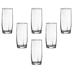 Pasabahce Набор стаканов Hisar 330 мл 6 шт прозрачный