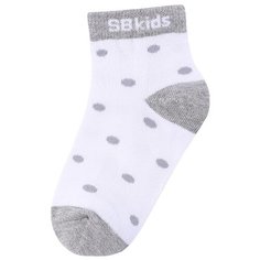 Носки Sweet Berry размер 12-16, белый/серый