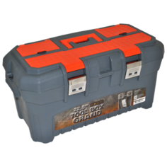Ящик с органайзером BLOCKER Grand Solid BR3935 58x32x28 см 22.5 серый/свинцовый