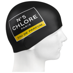 Шапочка для плавания MAD WAVE Chlore №5 черный