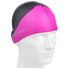 Шапочка для плавания MAD WAVE Multi BIG розовый L