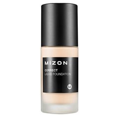 Mizon Тональный крем Correct Liquid Foundation, 30 мл, оттенок: 21 light beige