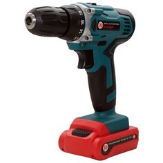 Аккумуляторная дрель-шуруповерт КАЛИБР ДА-12/2А 25 Н·м синий/черный