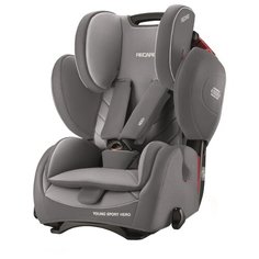 Автокресло группа 1/2/3 (9-36 кг) Recaro Young Sport Hero, Aluminium Grey