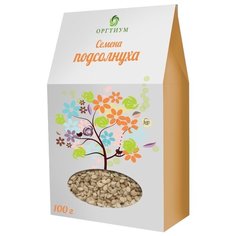 Семена подсолнечника Оргтиум очищенные экологические 100 г