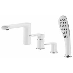 Смеситель для ванны с душем IDDIS Calipso CALSB42i07 однорычажный встраиваемый лейка в комплекте двухцветный