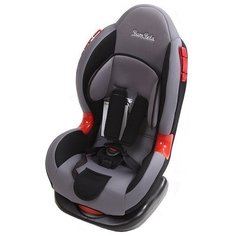 Автокресло группа 1/2 (9-25 кг) BamBola Navigator, серый/черный