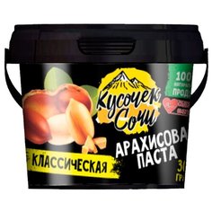 Crunch Brunch Арахисовая паста Классическая Кусочек сочи, 300 г