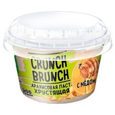 Crunch Brunch Арахисовая паста Хрустящая с мёдом, 200 г