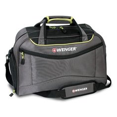 Сумка спортивная WENGER 72614619, серый/салатовый