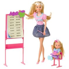 Набор кукол Steffi Love Штеффи-учитель и Еви-ученица, 29 см, 5730472 Simba