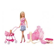 Набор кукол Steffi Love Штеффи с новорожденным, 29 см, 5730861 Simba